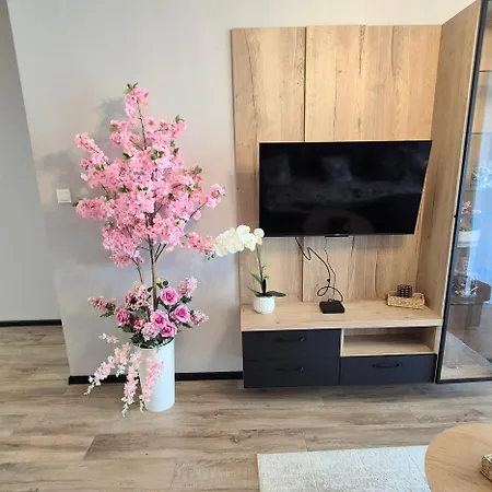Apartament Towarowa Sakura Apartment, Free Parking, Air-conditioning, Self Check-in 24h Poznań