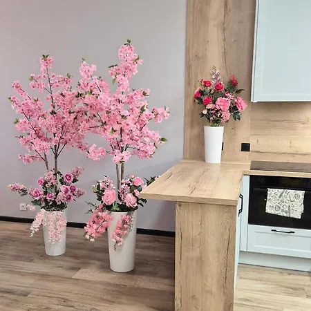 Towarowa Sakura Apartment, Free Parking, Air-conditioning, Self Check-in 24h Poznań