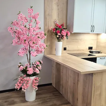 Apartament Towarowa Sakura Apartment, Free Parking, Air-conditioning, Self Check-in 24h Poznań